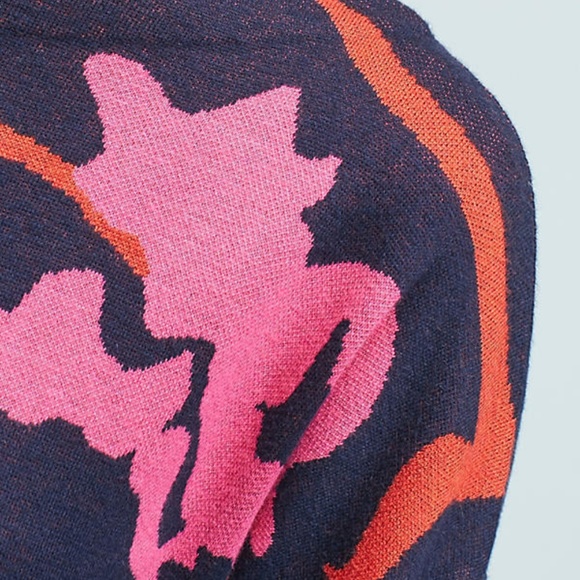 Anthropologie Megara Floral Tunic sweater size S new with tag - Picture 6 of 8